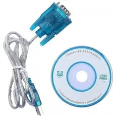 Cabo conversor Serial RS232 x USB 2.0
