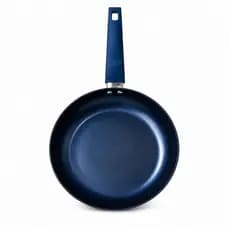 Frigideira Antiaderente Revestimento Cerâmico 22cm Azul Cozinha Premium