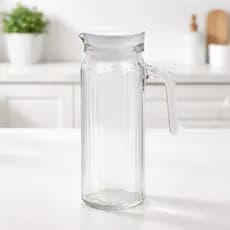 Jarra Vidro Redonda Clean 1 Litro