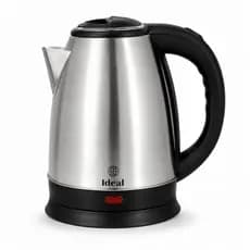 Chaleira Elétrica Inox 1,8L 1500W 220V Ferve Água Rápido Desliga Automático Base 360