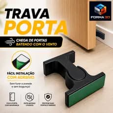 Trava Para Porta Fixador Prendedor de Porta