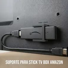 Suporte para Amazon Fire Stick Suporte TV Box Amazon Stick- Proteção e Durabilidade para Seus Dispositivos!