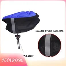 Nxarose Capa de assento de selim de bicicleta 3D respirável almofada macia e acolchoada (laranja)