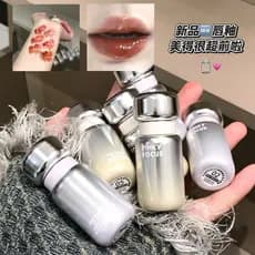 | 【lip tint ruby rose】 | ❥PinkyFocus lindo espelho brilhante brilho labial hidratante água vidro brilhante lábio liso ro