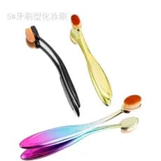 | 【kit pincel maquiagem profissional】 | ✣Escova de dentes tipo No. 5 sem base BB creme ferramentas de beleza pincéis de