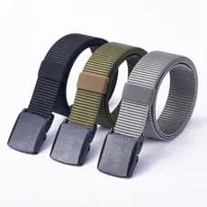 | 【cinto masculino grife】 | cinto masculino couro legítimo cinto masculino plus size ❉Cinto de Nylon para estudantes jov