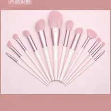 | 【kit pincel maquiagem profissional】 | ☜Novo conjunto de pincéis de maquiagem em pó Sakura Girl transfronteiriço 12 peç