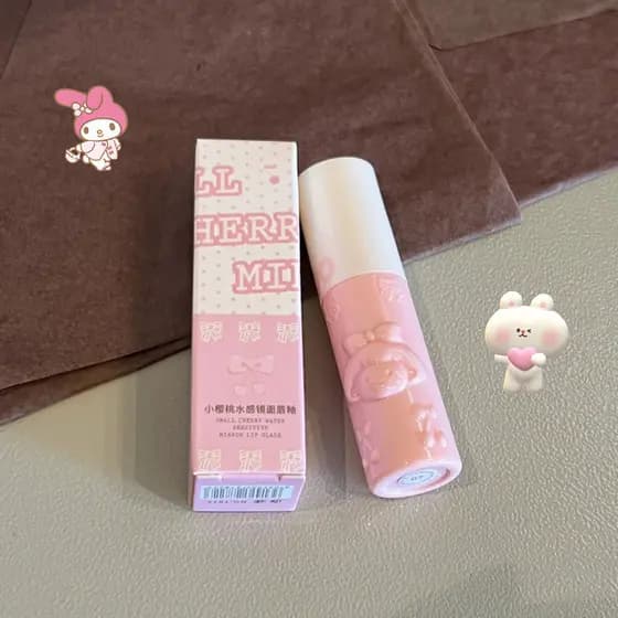 | 【lip tint ruby rose】 | ♛TOOT DODO ~ cereja espelho brilho labial dos desenhos animados em relevo claro hidratante espe