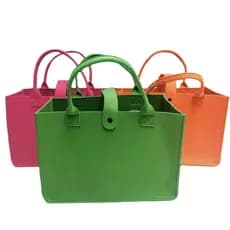 Sacola de feltro de pacote único Bolsa de presente Bolsa de artigos diversos de armazenamento decorativo multifuncional