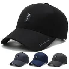 Chapéu masculino primavera outono boné de pico de meia-idade idoso pai avô velho chapéu quatro estações Casual guarda-so