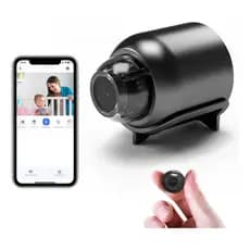 Mini Câmera De Segurança Sem Fio 1080P Detecção De Movimento WIFI IP Discreto