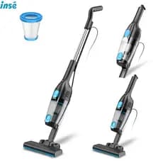 INSE Aspirador com Fio Leve e Potente, Ideal para Pisos, Carpetes e Pelo de Animais