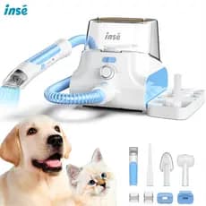 INSE P30 Aspirador Ultra Silencioso para Pets 5 em 1, Tanque 4,5L, Limpeza Completa da Casa