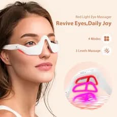 Foreverlily 2.0 3D Massageador De Olhos Tratamento De Luz Vermelha Para Bolsas Rugas Olheiras Fadiga Ferramentas De Bele