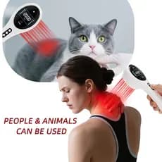 Terapia Dupla De Luz Vermelha Para Reparo E Cura De Articulações-Dispositivo De Fisioterapia A Laser Humanos Animais De