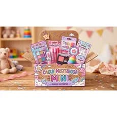 Kit Infantil Criança De Maquiagem Com Necessaire no total Make Linda Completa