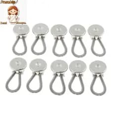 [10x Extensores De Colarinho/Extensor De Pescoço/Botão De Para Expansão De Camisas Masculinas
