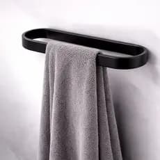 Porta Toalha Para Banheiro Sem Furo Com Suporte De Adesivos Multiuso Resistente Moderno Fácil