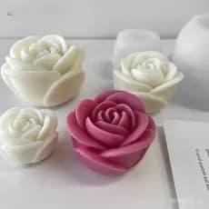 MHXY Flor Molde De Vela De Silicone 3D Peônia Sabão Fundição De Resina De Gesso DIY Ferramenta De Cozimento De B