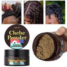 MHXY Novo Pó Africano Chebe para Tratamento de Queda de Cabelo, Pó 100% Natural para Regeneração Capilar, Elimine a Nece