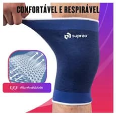 Kit Academia Joelheira Cotoveleira Munhequeira Luva Compressão Ortopédica Treino Crossfit Estoque BR Envio Imediato