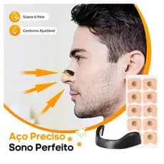 Dilatador Nasal Anti Ronco 30 Adesivos Melhora Respiração Sono Dormir Bem Alívio Apneia Nariz Entupido 4 Tamanhos