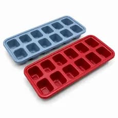 Forma de Gelo Reforçada Multiuso Fácil de Desenformar Para Freezer Cozinha Bebida Drink Suco Casa Organização