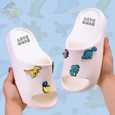 Chinelo Infantil Meninos Masculino 100%EVA Dinossauros Personalizado Escolar Passeio