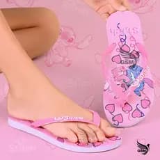 Chinelo Infantil Stitch Meninas Feminino De Dedo Leve 25ao39