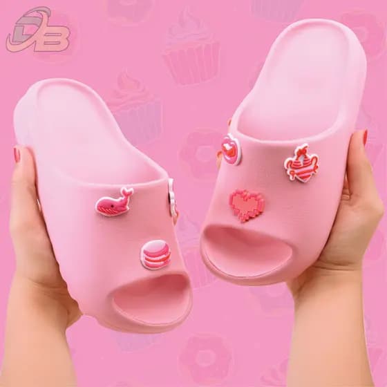 Chinelo Infantil 100%EVA Personalizado Meninas Feminino Confortável Escolar 25ao36