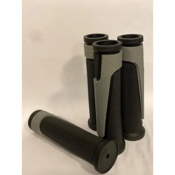 MANOPLA 125MM COMFORT BORRACHA PTO/CINZA - GTA