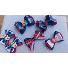 kit escolar/laço de meninas/volta as aulas/laço infantil/tenho outras cores disponíveis