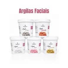 Argila Facial Natural 5 Cores para Autocuidado