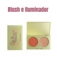 Duo de Blush e Iluminador - Alice Monteiro Fenzza