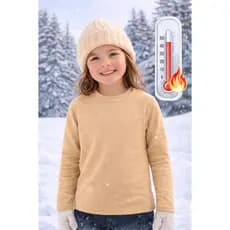 Camiseta Térmica Peluciada Infantil Unissex menino menina