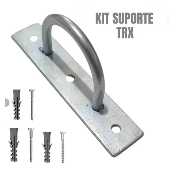 Kit Suporte Teto Parede Balanço Rope Columpio Fita Trx Com Parafuso