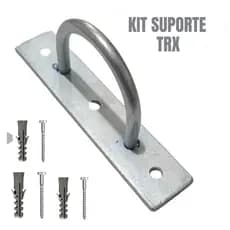 Kit Suporte Teto Parede Balanço Rope Columpio Fita Trx Com Parafuso