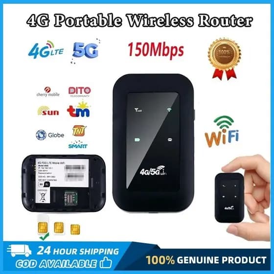H806 Roteador Sem Fio 4G LTE 5G Mini Modem 150Mbps Portátil Móvel Banda Larga Wi-Fi