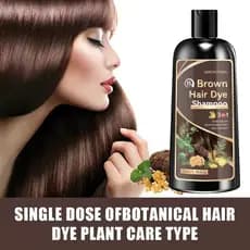 Shampoo Reparador 3 em 1 100ml Extrato Natural de He Shou Wu Escurecimento Capilar Cabelo Preto e Castanho