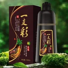 shampoo natural Para Cuidados Com Os Cabelos E Coloração-Fórmula Ginseng Reishi-500ml-Cobre Totalmente Grisalhos . Tintu