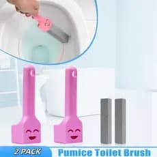 Pacote com 12 Pedras-Pomes para Limpeza de Sanitários, Cabo Extra Longo para Remover Manchas e Calcário em Vasos Sanitár