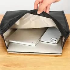 Bolsa de Blindagem Faraday para Bloqueio de Sinal, 1 Unidade, Resistente à Radiação, Bolsa de Blindagem para GPS e RFID,