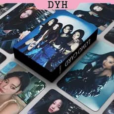 DYH 55pcs/Caixa aespa Photocards Drama Álbum KPOP LOMO Cartão Coleção De Cartões