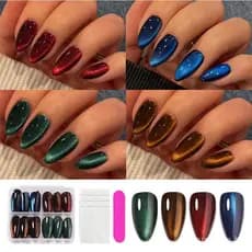 nail art Combinado De 4 Cores , Prego De Rastreamento De Linha , Removível