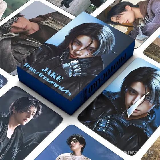 127 Pçs/Caixa ENHYPEN JAKE Photocard O SIN VANISH Álbum KPOP LOMO Cartão De Coleção De Adesivos