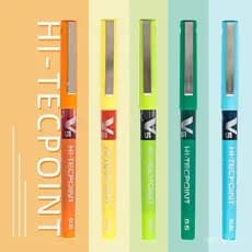 Caneta De Tinta Gel Colorida Piloto V5 0.5mm Esferográfica Tecpoint Doces Escrita Desenho Japonês Papelaria Material Escolar De Escritório B69