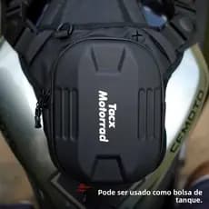 Bolsa Tanque Moto Rígida Magnética Expansível Remoção Rápida - Mochila Motociclista Off-Road Viagem Top