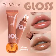 OLIBOLLA Jam Lip Glaze Gloss Labial Efeito Espelho Hidratante e Iluminador AXTI