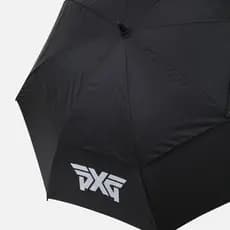 Anti-ultravioleta UPF50 + guarda-chuva de borracha preta pano golfe masculino feminino guarda-sol
