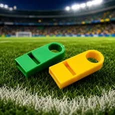 kit Apito de Torcida Brasil Verde e Amarelo | Apito Futebol, Copa do Mundo, Evento, Festa e Presente Criativo